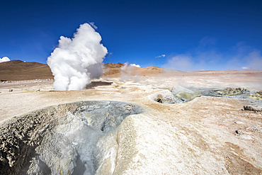 Sol de Manana Geysers, Eduardo Avaroa National Park; Potosi Department, Bolivia