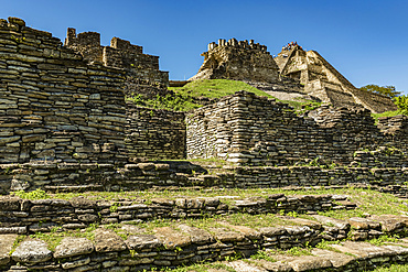 Tonina, pre-Columbian archaeological site and ruined city of the Maya civilization; Chiapas, Mexico