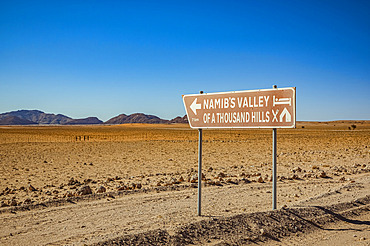 Lodge sign, Namib-Naukluft National Park; Namibia