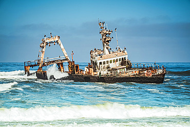 Zeila Of Hangana shipwreck, Skeleton Coast, Dorob National Park; Namibia