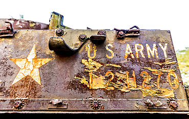 US Army truck at the Hue war Museum; Hue, Thua Thien-Hue Province, Vietnam