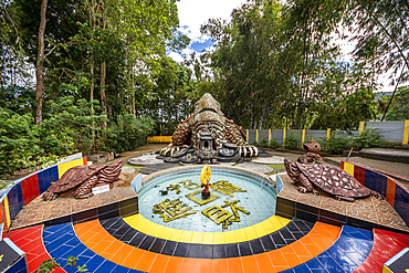 Vihara Buddhayan Buddhist Temple; Tomohon, North Sulawesi, Indonesia