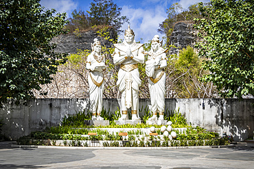 Vishnu statues at Garuda Wisnu Kencana Cultural Park; Bali, Indonesia