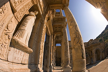 Library Of Celsus, Ruins Of Ephesus, Turkey