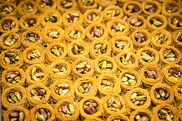 Baklava for sale at the Spice Bazaar, Istanbul, Turkey