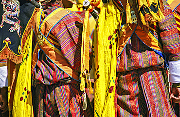 Bhutanese ceremonial dress, Kathmandu, Nepal