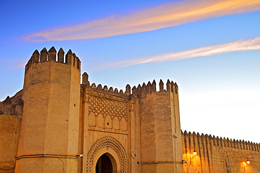 Place Bou Jeloud, Fez, Morocco, North Africa, Africa