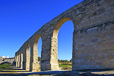 The 18th century Aqueduct, Larnaka, Cyprus, Eastern Mediterranean Sea, Europe