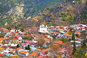 Village of Pedoulas, Troodos Mountains, Cyprus, Eastern Mediterranean, Europe