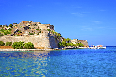 The Island of Spinalonga, Crete, Greek Islands, Greece, Europe