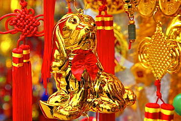 Chinese New Year decorations, Hong Kong, China, Asia