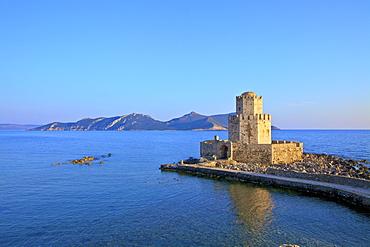 The Castle at Methoni, Messinia, The Peloponnese, Greece,  Europe