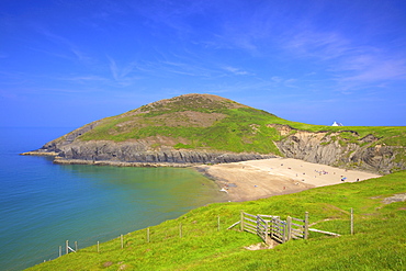 Mwnt Beach, Cardigan Bay, Wales, United Kingdom, Europe