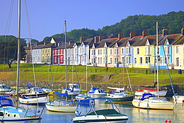 The Harbour at Aberaeron, Cardigan Bay, Wales, United Kingdom, Europe