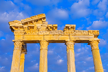 Apollo Temple, Side, Antalya Province, Turkey, Asia Minor, Eurasia