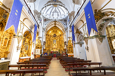 Interior of Iglesia San Francisco, Cordoba, Andalusia, Spain, Europe