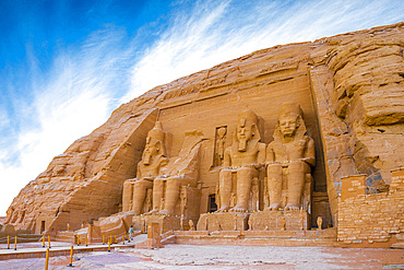 The Great Temple of Ramesses ll, Abu Simbel, UNESCO World Heritage Site, Egypt, North Africa, Africa