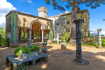 Villa Cimbrone, Ravello, Costiera Amalfitana, UNESCO World Heritage Site, Campania, Italy, Europe