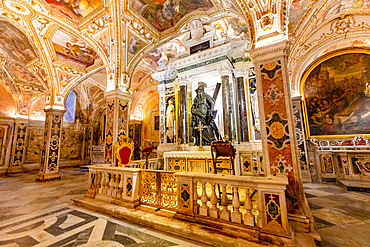 Amalfi Cathedral Crypt, Amalfi, Costiera Amalfitana, UNESCO World Heritage Site, Campania, Italy, Europe