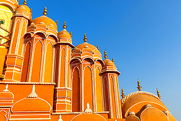 The Facade of the Hawa Mahal (Palace of The Winds), Jaipur, Rajasthan, India, South Asia, Asia