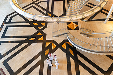 Interior of Museum of Islamic Art, Doha, Qatar, Middle East