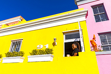 Bo-Kaap formerly known as the Malay Quarter, Cape Town, Western Cape Province, South Africa, Africa