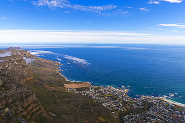 View from Table Mountain, Cape Town, Western Cape Province, South Africa, Africa