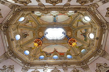 Noble Staircase, Bolsa Palace, Porto, Portugal, Southern Europe