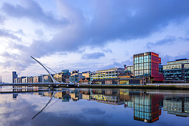 Samuel Beckett Bridge, Dublin, Republic of Ireland, Europe