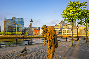 The Famine Memorial, Dublin, Republic of Ireland, Europe