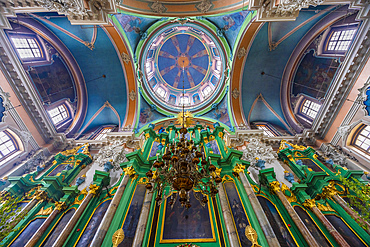 The Interior of the Orthodox Church of the Holy Spirit, Vilnius, Lithuania, Northern Europe