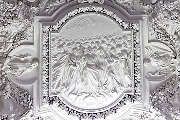 Interior of the Church of St. Peter and St. Paul, Vilnius, Lithuania, Northern Europe