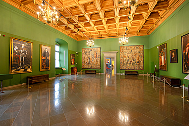 First Renaissance Antechamber, Palace of the Grand Dukes of Lithuania, Vilnius, Lithuania, Northern Europe