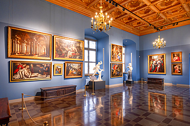 Second Renaissance Antechamber, Palace of the Grand Dukes of Lithuania, Vilnius, Lithuania, Northern Europe
