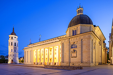 The Cathedral Basilica of St Stanislaus and St Ladislaus of Vilnius, Vilnius, Lithuania, Northern Europe