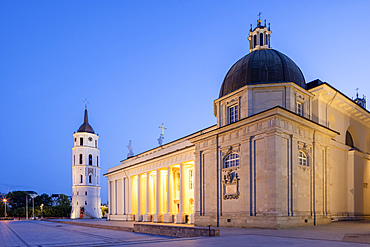 The Cathedral Basilica of St Stanislaus and St Ladislaus of Vilnius, Vilnius, Lithuania, Northern Europe