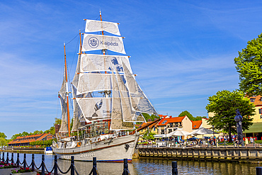 The Meridianas Sailing Ship, Klaipeda, Lithuania, Northern Europe