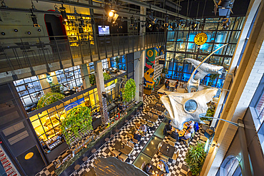 Interior and Restaurant at Svyturys Brewery, Klaipeda, Lithuania, Northern Europe