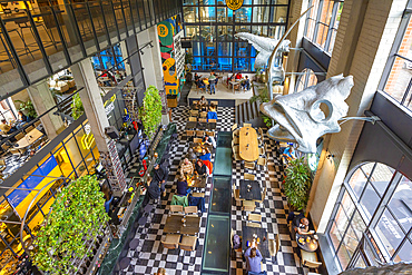 Interior and Restaurant at Svyturys Brewery, Klaipeda, Lithuania, Northern Europe