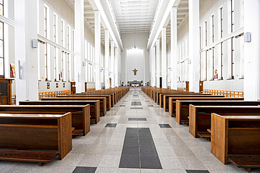 Interior of the Christ's Resurrection Church, Kaunas, Lithuania, Northern Europe