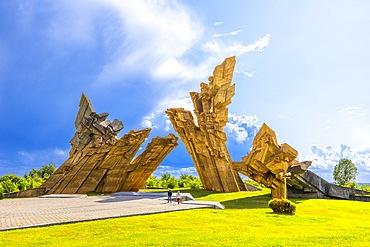 Ninth Fort Memorial by Alfonsas Vincentas Ambraziunas, 9th Fort of the Kaunas Fortress, Kaunas, Lithuania, Northern Europe