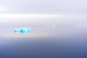 Iceberg in Hinlopen Strait, Norway, Europe