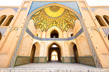 Agha Bozorg Mosque, Kashan, Isfahan Province, Islamic Republic of Iran, Middle East