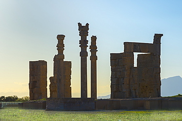 Gate of All-Lands, Persepolis, UNESCO World Heritage Site, Fars Province, Islamic Republic of Iran, Middle East