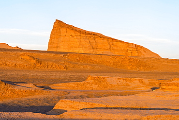 Dasht-e Lut (Lut Desert), Rock formations called Kalut, World's hottest place, Kerman Province, Iran, Middle East