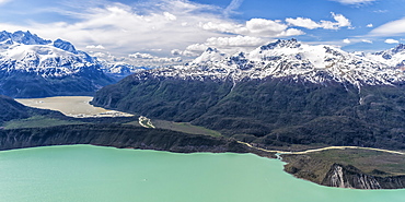 Northern Patagonian Ice Field, aerial view, Laguna San Rafael National Park, Aysen Region, Patagonia, Chile, South America