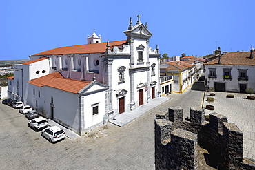 Beja Cathedral (Cathedral of St. James the Great), Lidador square, Beja, Alentejo, Portugal