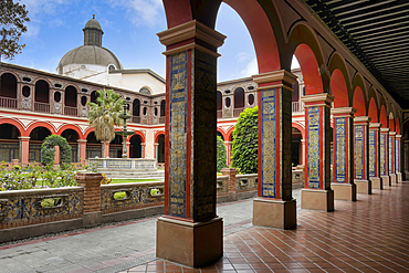 First Cloister, Basilica and Convent of Santo Domingo (Convent of the Holy Rosary), Lima, Peru, South America