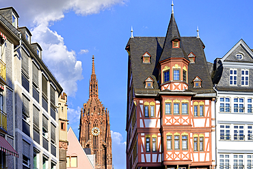 Imperial Cathedral of Saint Bartholomew, Frankfurt am Main, Hesse, Germany, Europe