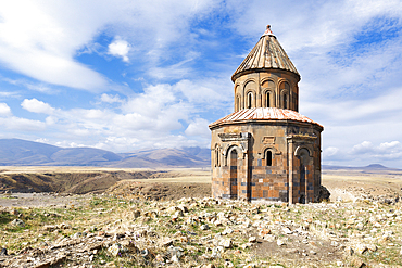 Armenian Church of St. Gregory of the Abughamrents, Ani Archaeological site, Kars, Turkey, Asia Minor, Asia